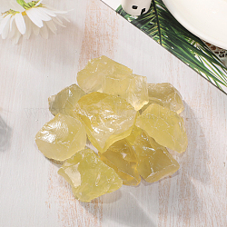 Natural Citrine Beads, for Aroma Diffuser, Wire Wrapping, Wicca & Reiki Crystal Healing, Display Decorations, 10~20mm, 100g/pc