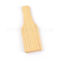 Holzklöppel, Tonwerkzeug, rauchig, 19.5x6.55x1.4 cm
