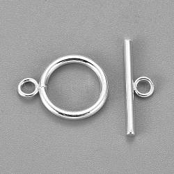 304 cierres marineros de acero inoxidable, plata, anillo: 21x16x2 mm, agujero: 3 mm, bar: 23x7x2 mm, agujero: 3 mm