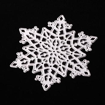 Snowflake Frame Metal Cutting Dies Stencils DIY-WH0017-11