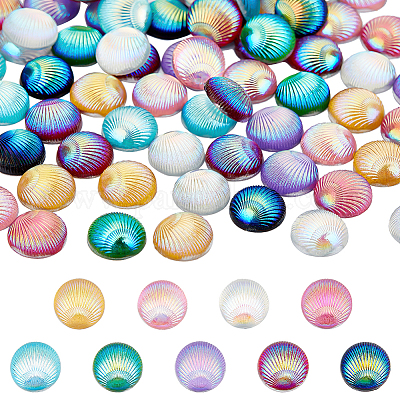 Кабошоны из непрозрачной смолы CRES-GA0001-10-1