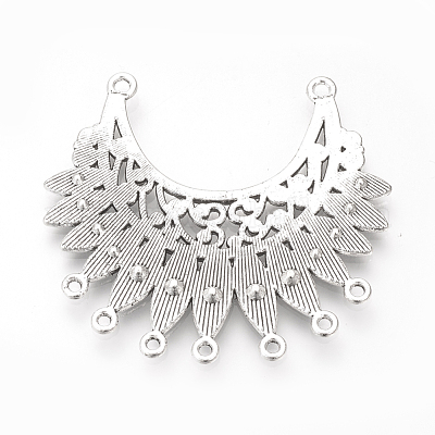 Тибетском стиле сеттинги подключения сплав горный хрусталь TIBE-S311-01AS-LF-1