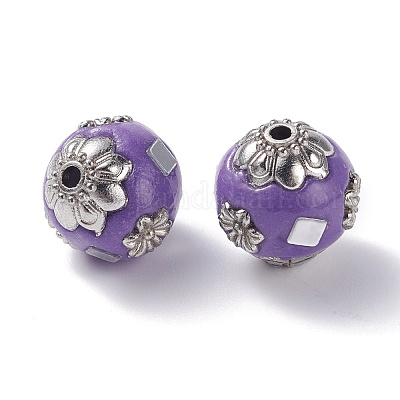 Индонезийские бусины ручной работы IPDL-F021-01A-1