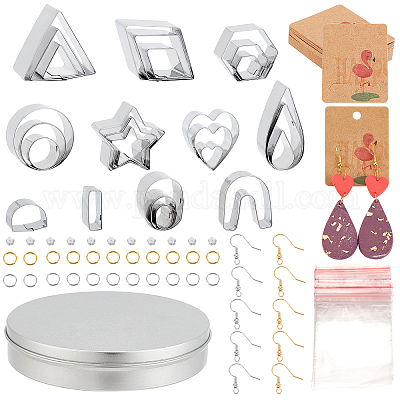 Polymer Clay Cutters Set Stainless Steel Multiple Shape Clay