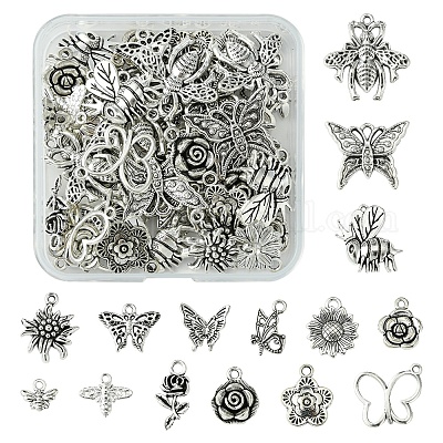 15 стили подвески из сплава в тибетском стиле TIBE-FS0002-73-1