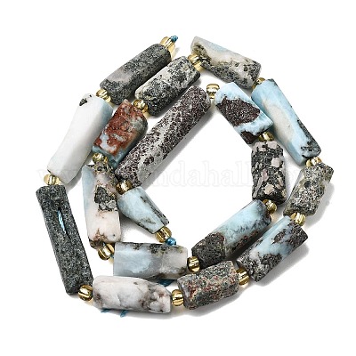 Природные ларимар бисер нитей G-D353-A03-1