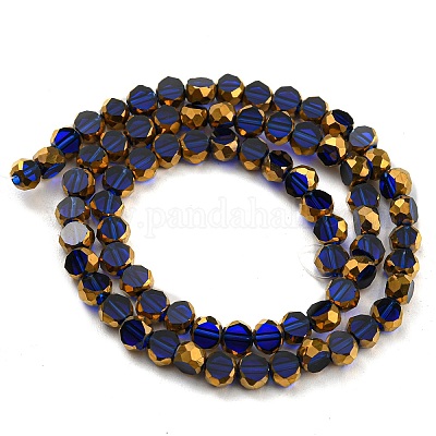 Гальванизируйте прозрачное стекло бисер нитей EGLA-G037-02A-HP06-1