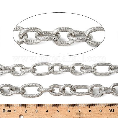 Цепи Figaro из нержавеющей стали 304 CHS-H114-01P-1