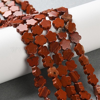 Натуральные красные яшмы бусы пряди G-B138-C06-01-1