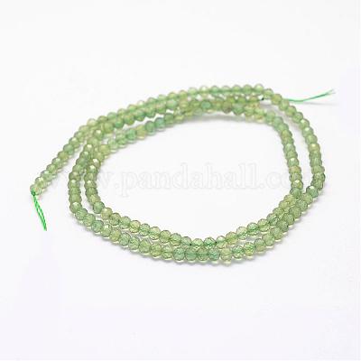 Естественный зеленый апатит бисер пряди G-F460-58-1