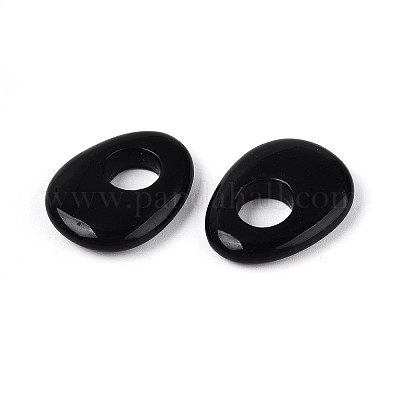 Природные подвески обсидиана G-T144-09J-1