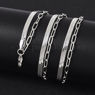 Не тускнеющая нержавеющая сталь 304 NJEW-E046-01P-1