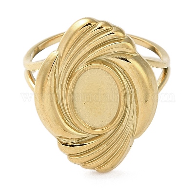 Ионное покрытие (ip) кольца из нержавеющей стали 304 RJEW-C075-04G-G-1