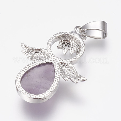 Подвески из натурального аметиста  X-G-G651-A11-1