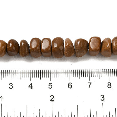 Натуральное дерево каменным кружевом бисер нитей G-B078-G01-01-1