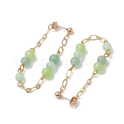 Серьги-гвоздики из нержавеющей стали 304 EJEW-JE06038-1