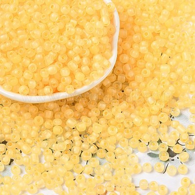 6/0 светящаяся стеклянная бусина SEED-NH0001-01L-1