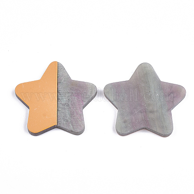 Cabochons en résine&nbsp;CRES-S360-03D-1