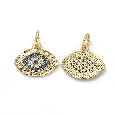 Латунные микро проложить кубического циркония подвески KK-I658-66-1