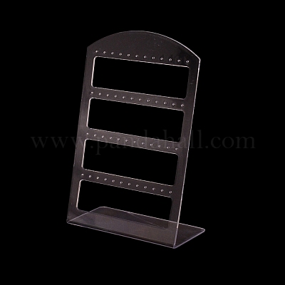 Пластиковых дисплеев серьги&nbsp;EDIS-WH0029-10A-1