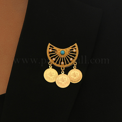 Полукруглые булавки в стиле бохо-геометрии KC3009-1