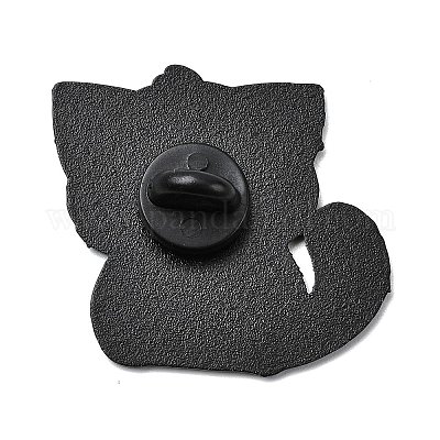 Кот с эмалированными булавками в форме сердца JEWB-I055-05EB-02-1