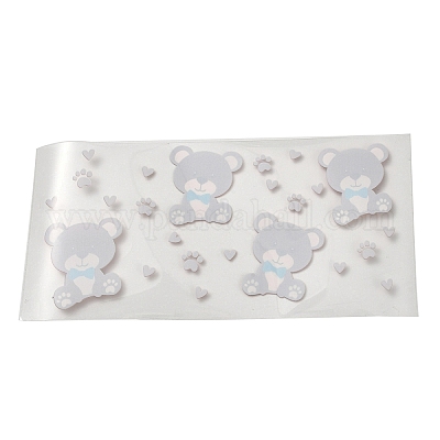 Прозрачная пленка с изображением животных STIC-P009-A01-1