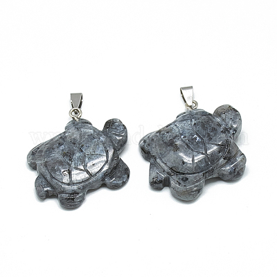 Природные подвески лабрадорита G-T091-10-1