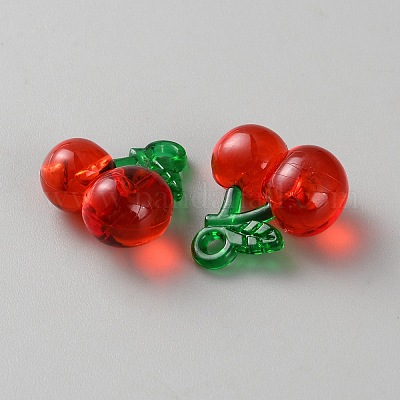 Прозрачные смоляные подвески RESI-WH0022-22B-1