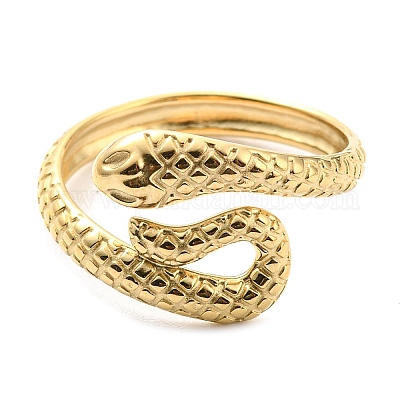 Кольцо-манжета из нержавеющей стали 304 для женщин RJEW-C016-01G-1