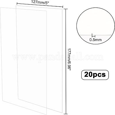 Bordo trasparente pmma&nbsp;LS-DIY-WH0076-30-1