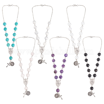 Кулон из драгоценных камней HJEW-AB00039-1