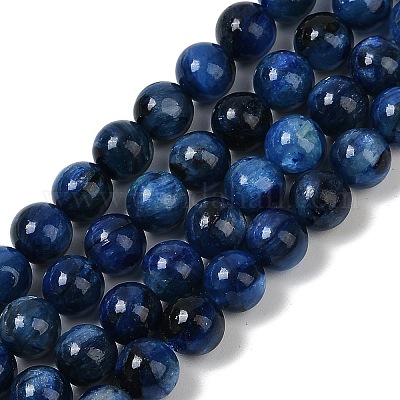 Круглые натуральные нити из кианита / цианита / дистена G-I165-01-7mm-01-1