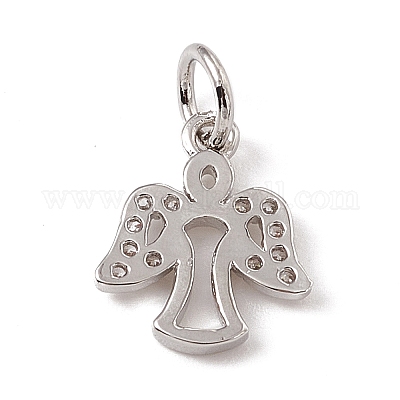 Латунные микро проложить кубического циркония подвески ZIRC-F132-03P-1