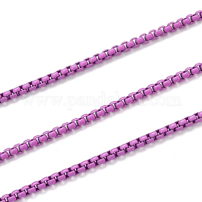 Ящичные цепи из окрашенной распылением нержавеющей стали CHS-L027-02-1