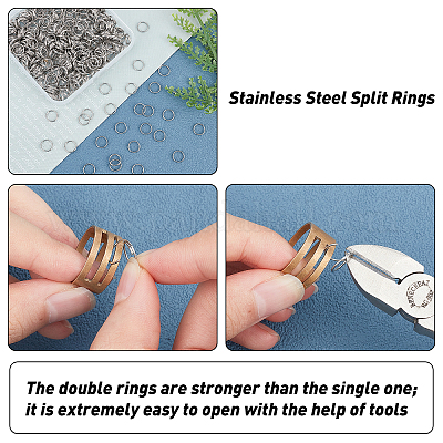 304 Stainless Split Ring –