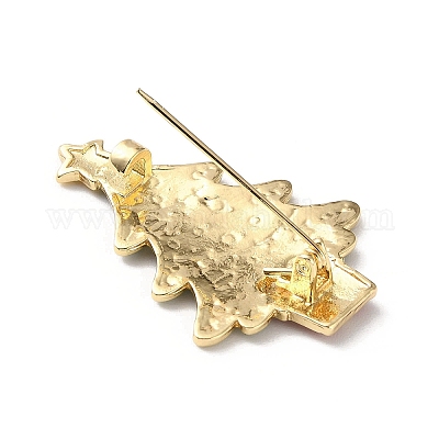 Рождественские эмалевые булавки JEWB-B028-01G-05-1