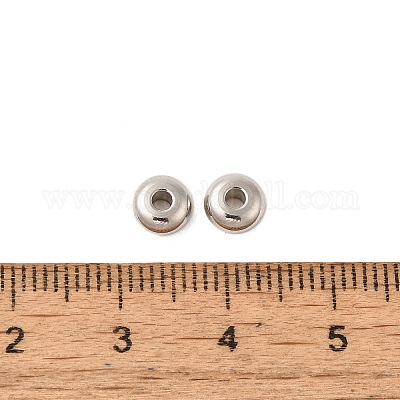 Бусины из нержавеющей стали rondelle 304 STAS-S028-38-1
