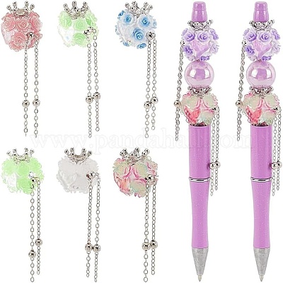 12шт 6 цвета полимерной глины ручной работы со смолой CLAY-AR0001-36B-1