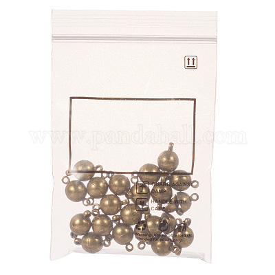 Латунные магнитные застежки с петлями&nbsp;KK-YW0001-17B-B-1