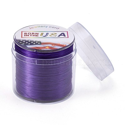 Filo di cristallo elastico piatto&nbsp;EW-J001-0.5mm-13-1