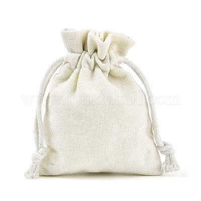 Прямоугольные холщовые упаковочные пакеты OP-K003-12x15-01-1