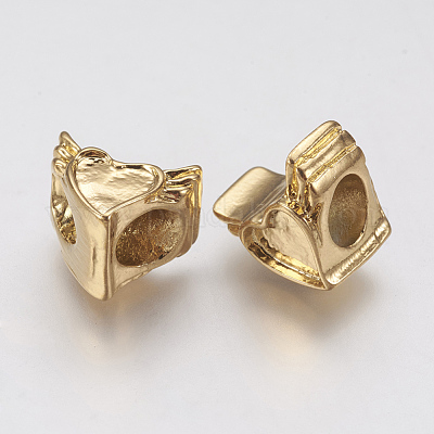 Ионное покрытие (ip) нержавеющая сталь 304 европейские бусины эмалированные оправы STAS-J022-089G-1