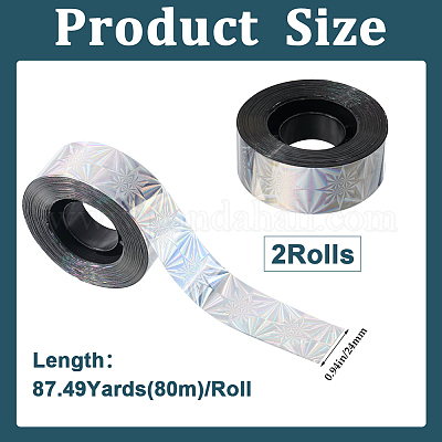 Голографический лазерный блестящий бопп AJEW-WH20010-47B-03-1