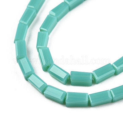 Непрозрачные сплошные цветные стеклянные бусины GLAA-N052-03-A15-1