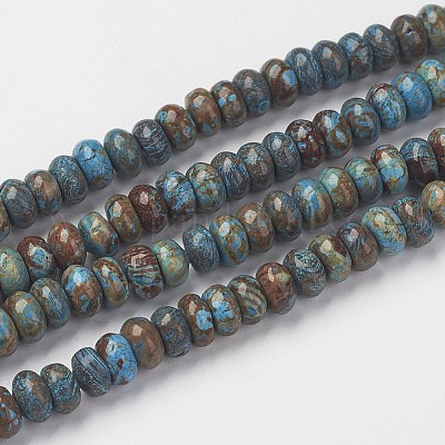 Природные хризоколлу шарик нити G-G968-B03-1