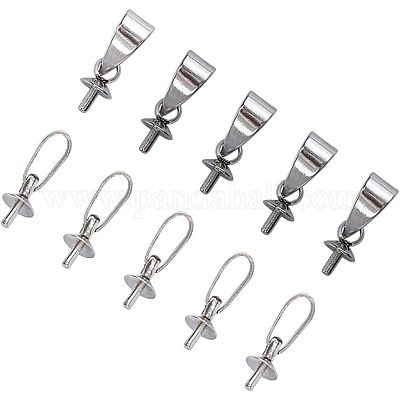 Подвески-гвоздики из нержавеющей стали 304 STAS-UN0002-20B-1