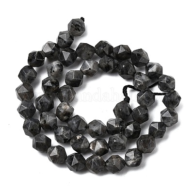 Натуральные нити бус из ларвикита G-Z119-A32-02-1