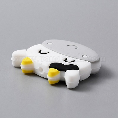 Силиконовые бусины&nbsp;FIND-WH0115-10A-1