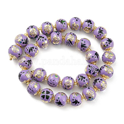 Стеклянные бусины GLAA-M045-01G-02-1